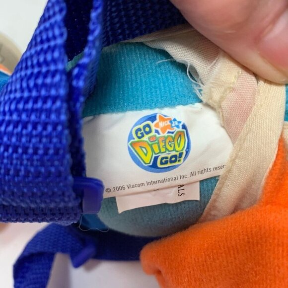 Go Diego Go Plush Backpack 2012 Viacom Nickelodeon Stuffed Animal Boy Spanish - Picture 11 of 12